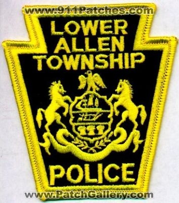 Lower Allen Township Police
Thanks to EmblemAndPatchSales.com for this scan.
Keywords: pennsylvania