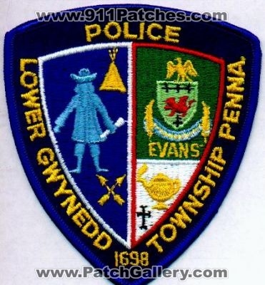 Lower Gwynedd Township Police
Thanks to EmblemAndPatchSales.com for this scan.
Keywords: pennsylvania