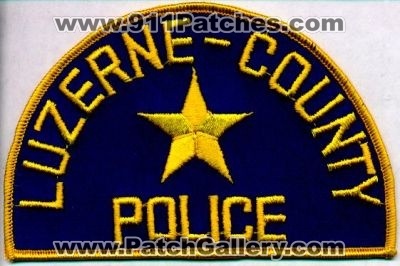 Luzerne County Police
Thanks to EmblemAndPatchSales.com for this scan.
Keywords: pennsylvania