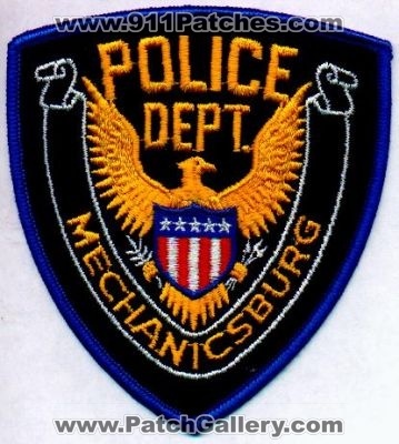 Mechanicsburg Police Dept
Thanks to EmblemAndPatchSales.com for this scan.
Keywords: pennsylvania department