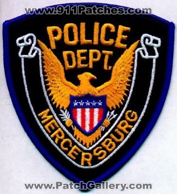 Mercersburg Police Dept
Thanks to EmblemAndPatchSales.com for this scan.
Keywords: pennsylvania department