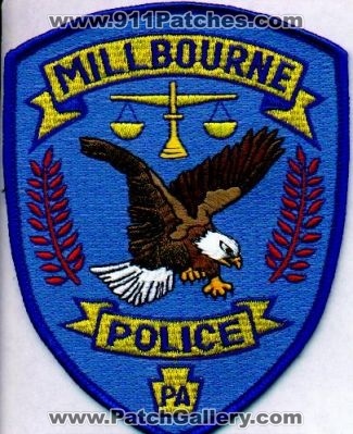 Millbourne Police
Thanks to EmblemAndPatchSales.com for this scan.
Keywords: pennsylvania