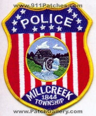 Millcreep Township Police
Thanks to EmblemAndPatchSales.com for this scan.
Keywords: pennsylvania