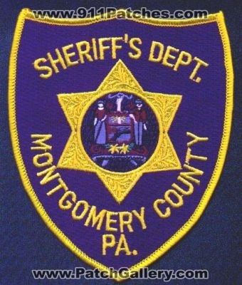 Montgomery County Sheriff's Dept
Thanks to EmblemAndPatchSales.com for this scan.
Keywords: pennsylvania sheriffs department