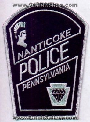 Nanticoke Police
Thanks to EmblemAndPatchSales.com for this scan.
Keywords: pennsylvania