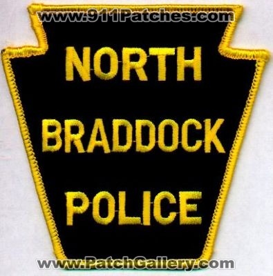 North Braddock Police
Thanks to EmblemAndPatchSales.com for this scan.
Keywords: pennsylvania