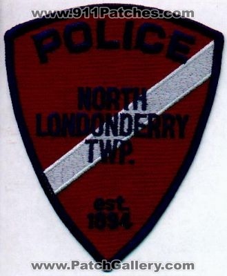 North Londonderry Twp Police
Thanks to EmblemAndPatchSales.com for this scan.
Keywords: pennsylvania township