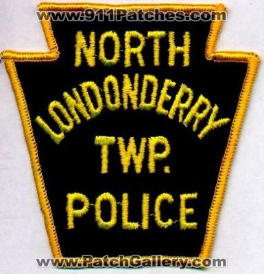 North Londonderry Twp Police
Thanks to EmblemAndPatchSales.com for this scan.
Keywords: pennsylvania township