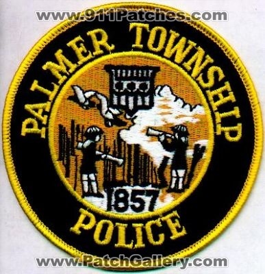 Palmer Township Police
Thanks to EmblemAndPatchSales.com for this scan.
Keywords: pennsylvania