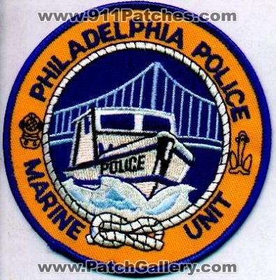 Philadelphia Police Marine Unit
Thanks to EmblemAndPatchSales.com for this scan.
Keywords: pennsylvania