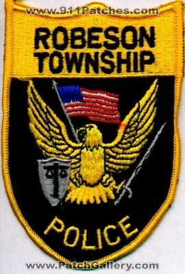 Robeson Township Police
Thanks to EmblemAndPatchSales.com for this scan.
Keywords: pennsylvania