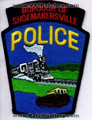 Shoemakerville Police
Thanks to EmblemAndPatchSales.com for this scan.
Keywords: pennsylvania borough of