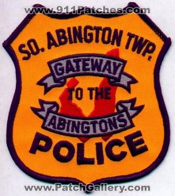 South Abington Twp Police
Thanks to EmblemAndPatchSales.com for this scan.
Keywords: pennsylvania township