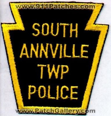South Annville Twp Police
Thanks to EmblemAndPatchSales.com for this scan.
Keywords: pennsylvania township