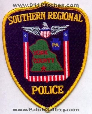 Southern Regional Police
Thanks to EmblemAndPatchSales.com for this scan.
Keywords: pennsylvania