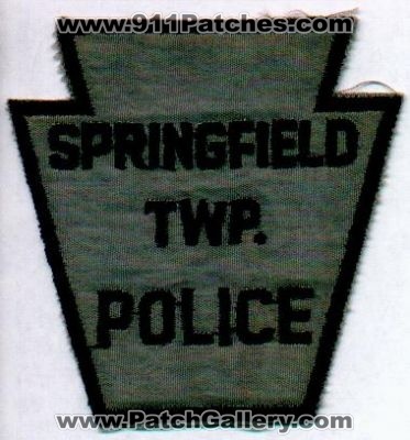 Springfield Twp Police
Thanks to EmblemAndPatchSales.com for this scan.
Keywords: pennsylvania township