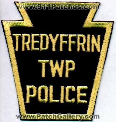 Tredyffrin Twp Police
Thanks to EmblemAndPatchSales.com for this scan.
Keywords: pennsylvania township