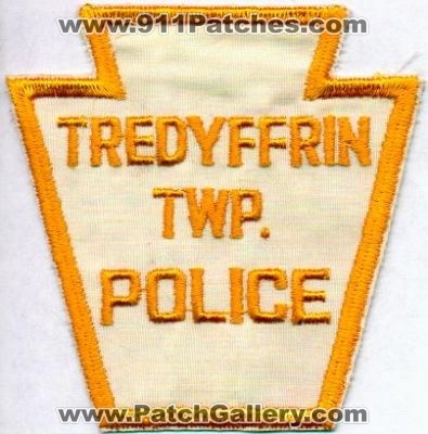 Tredyffrin Twp Police
Thanks to EmblemAndPatchSales.com for this scan.
Keywords: pennsylvania township