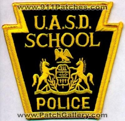Upper Allen School District Police
Thanks to EmblemAndPatchSales.com for this scan.
Keywords: pennsylvania u.a.s.d. uasd