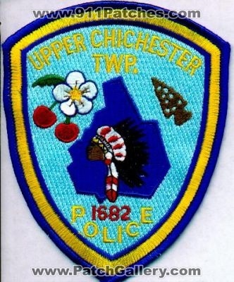 Upper Chichester Twp Police
Thanks to EmblemAndPatchSales.com for this scan.
Keywords: pennsylvania township