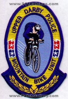 Upper Darby Police Mountain Bike Unit
Thanks to EmblemAndPatchSales.com for this scan.
Keywords: pennsylvania