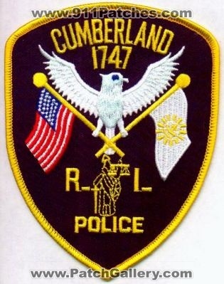 Cumberland Police
Thanks to EmblemAndPatchSales.com for this scan.
Keywords: rhode island