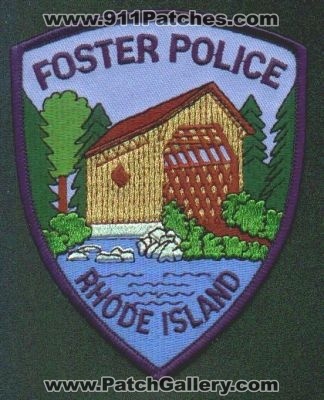 Foster Police
Thanks to EmblemAndPatchSales.com for this scan.
Keywords: rhode island