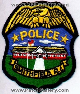 Smithfield Police
Thanks to EmblemAndPatchSales.com for this scan.
Keywords: rhode island