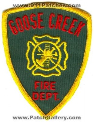 Goose Creek Fire Department (South Carolina)
Scan By: PatchGallery.com
Keywords: dept.