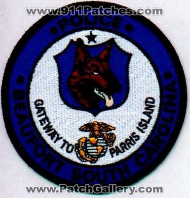 Beaufort Police K-9 (South Carolina)
Thanks to EmblemAndPatchSales.com for this scan.
Keywords: k9