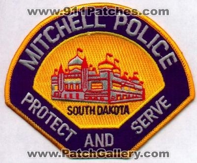 Mitchell Police
Thanks to EmblemAndPatchSales.com for this scan.
Keywords: south dakota