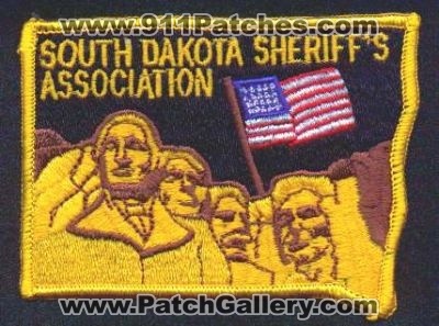 South Dakota Sheriff's Association
Thanks to EmblemAndPatchSales.com for this scan.
Keywords: sheriffs