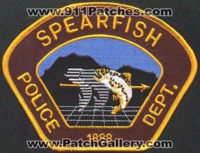 Spearfish Police Dept
Thanks to EmblemAndPatchSales.com for this scan.
Keywords: south dakota department