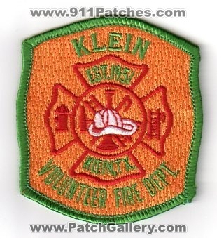 Klein Volunteer Fire Department (Texas)
Thanks to Jack Bol for this scan.
Keywords: dept. tx