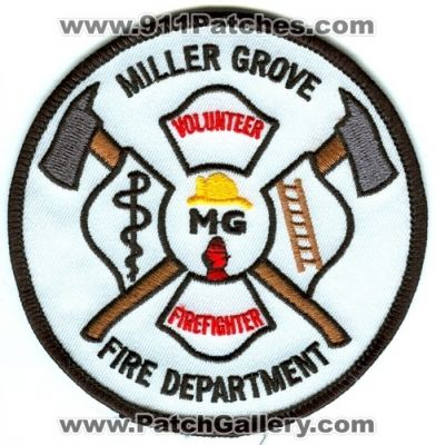 Miller Grove Fire Department Volunteer FireFighter (Texas)
Scan By: PatchGallery.com
Keywords: mg