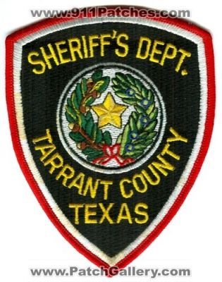 Tarrant County Sheriff's Department (Texas)
Scan By: PatchGallery.com
Keywords: sheriffs dept.