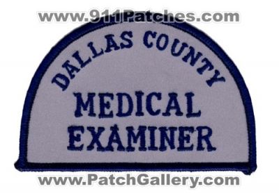 Dallas County Medical Examiner (Texas)
Thanks to Jim Schultz for this scan.
