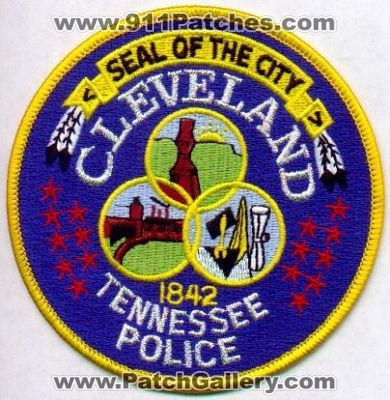 Tennessee - Cleveland Police - PatchGallery.com Online Virtual Patch ...