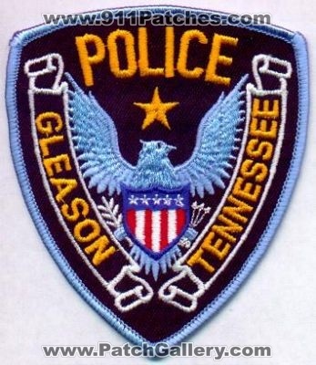 Gleason Police
Thanks to EmblemAndPatchSales.com for this scan.
Keywords: tennessee