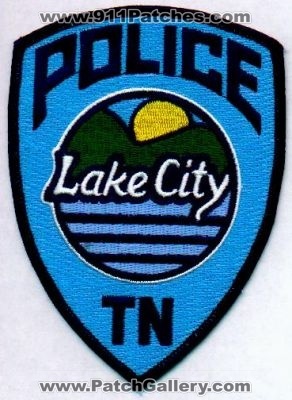 Lake City Police
Thanks to EmblemAndPatchSales.com for this scan.
Keywords: tennessee