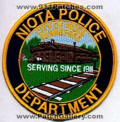 Niota Police Department
Thanks to EmblemAndPatchSales.com for this scan.
Keywords: tennessee city of