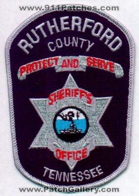 Rutherford County Sheriff's Office
Thanks to EmblemAndPatchSales.com for this scan.
Keywords: tennessee sheriffs