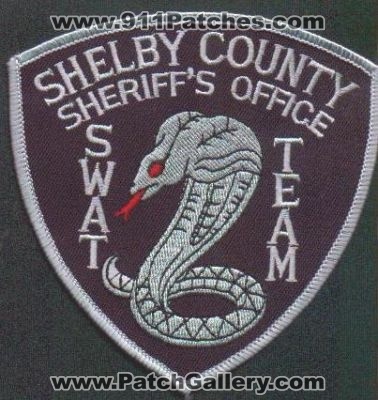 Shelby County Sheriff's Office SWAT Team
Thanks to EmblemAndPatchSales.com for this scan.
Keywords: tennessee sheriffs