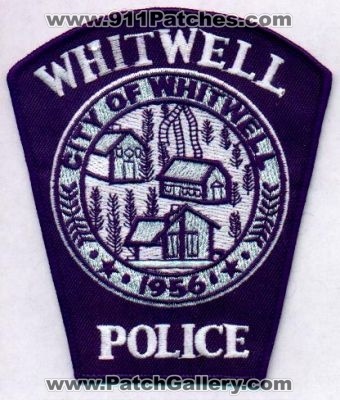 Whitwill Police
Thanks to EmblemAndPatchSales.com for this scan.
Keywords: tennesse city of