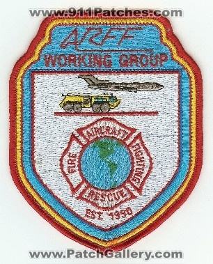 ARFF Working Group Aircraft Rescue Fire Fighting
Thanks to PaulsFirePatches.com for this scan.
Keywords: texas cfr crash
