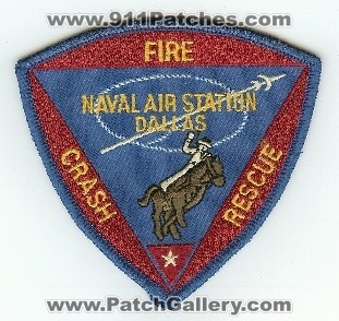 Dallas Naval Air Station Crash Fire Rescue
Thanks to PaulsFirePatches.com for this scan.
Keywords: texas us navy nas cfr arff aircraft