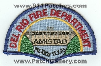 Del Rio Fire Department
Thanks to PaulsFirePatches.com for this scan.
Keywords: texas