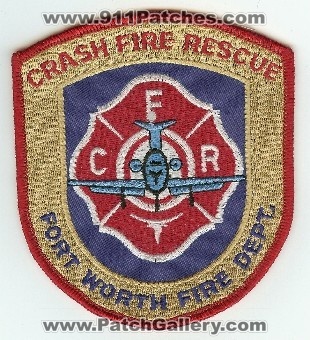 Fort Worth Fire Dept Crash Rescue
Thanks to PaulsFirePatches.com for this scan.
Keywords: texas ft department cfr arff aircraft
