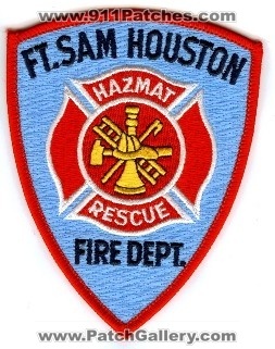 Fort Sam Houston Fire Dept
Thanks to PaulsFirePatches.com for this scan.
Keywords: texas ft department hazmat haz mat rescue