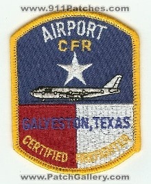 Galveston Airport CFR
Thanks to PaulsFirePatches.com for this scan.
Keywords: texas certified firefighter arff aircraft crash fire rescue